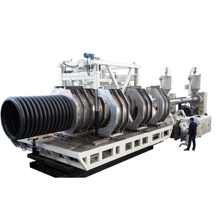 Double Wall Corrugated Pipe Production Line Horizontal