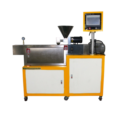 研究室用二軸スクリュー造粒機